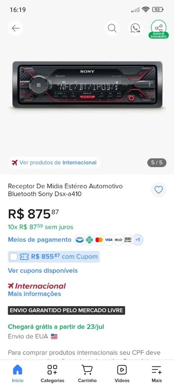 Rádio sony - Foto 3