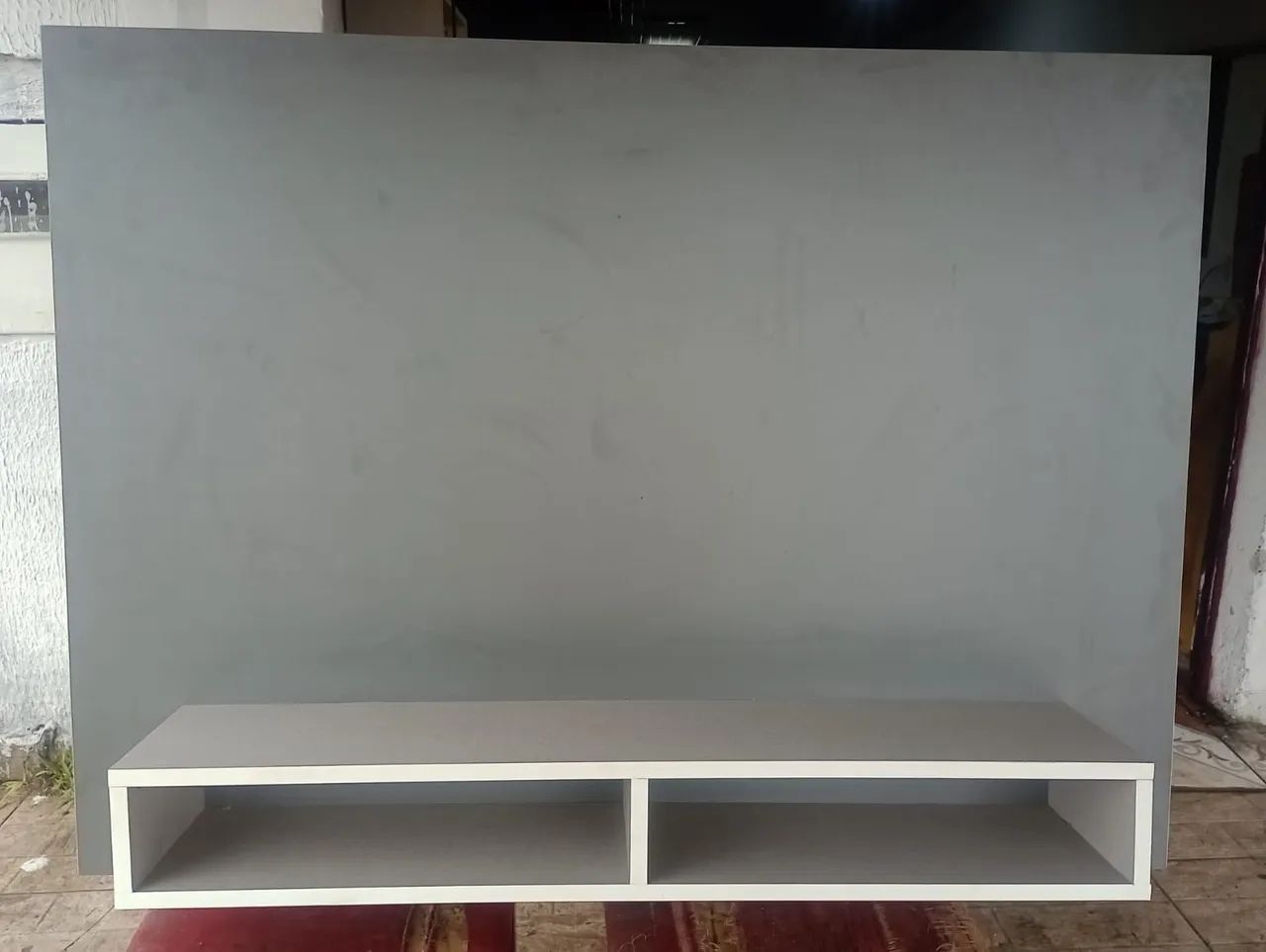 Painel de TV 55 polegadas, 100% MDF laqueado - Foto 2