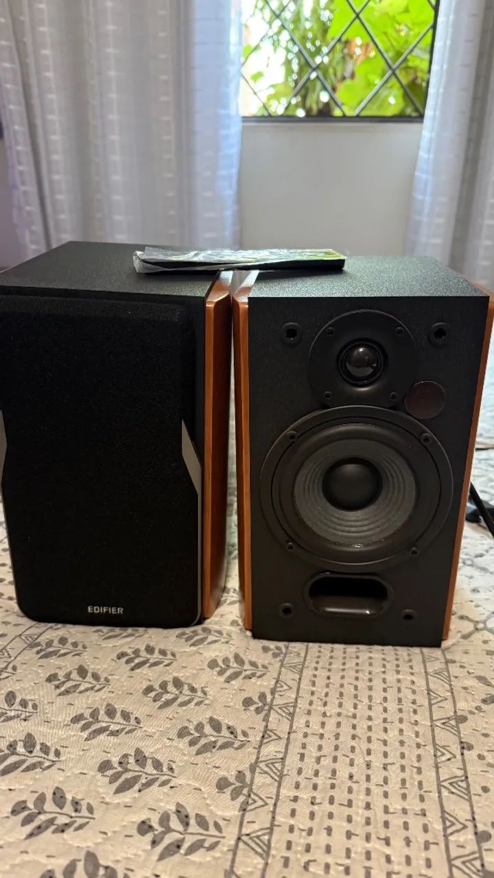 Monitor de Audio EDIFIER R1380DB Bluetooth 42W RMS - Madeira - Foto 4