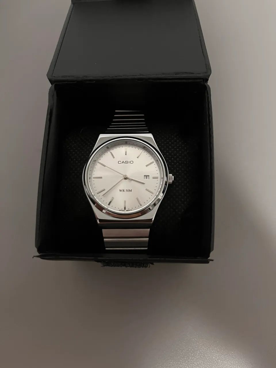 Relógio Masculino Casio Vintage - Prata