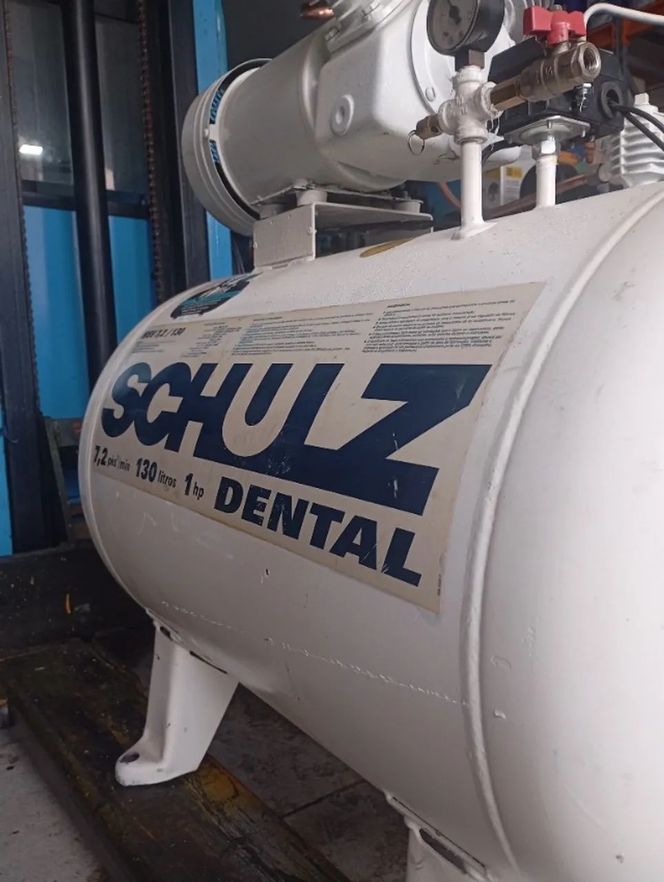 Compressor odontológico schulz 130l - Foto 4