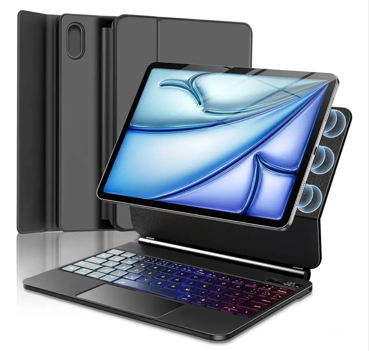 CAPA COM TECLADO MR.GADGETS MAGIC PARA IPAD 10 - Tablets e E