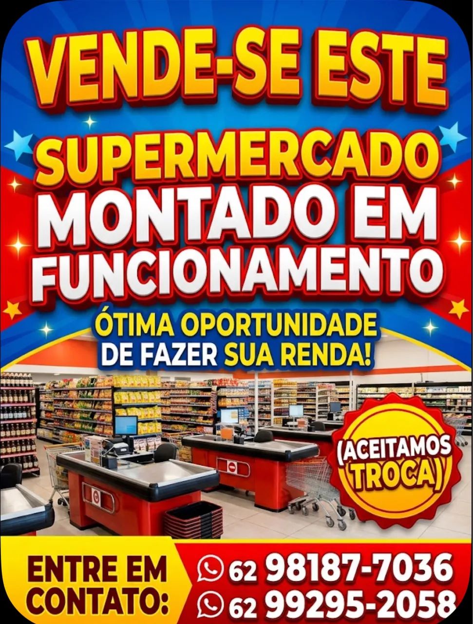 Vende supermercado 