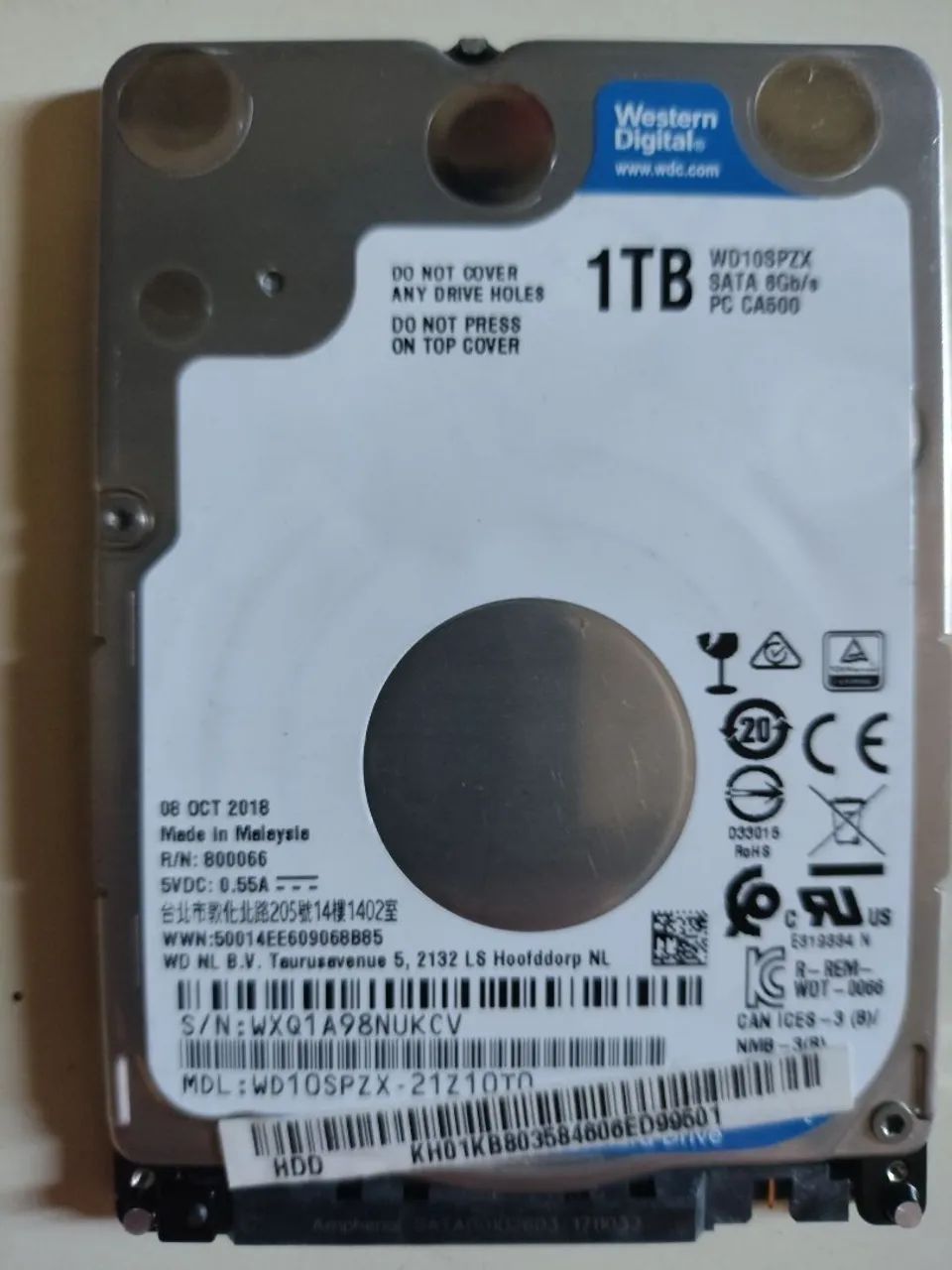 HD 2.5 1TB 