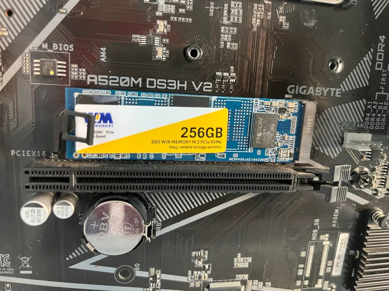 Sdd m.2 256gb 