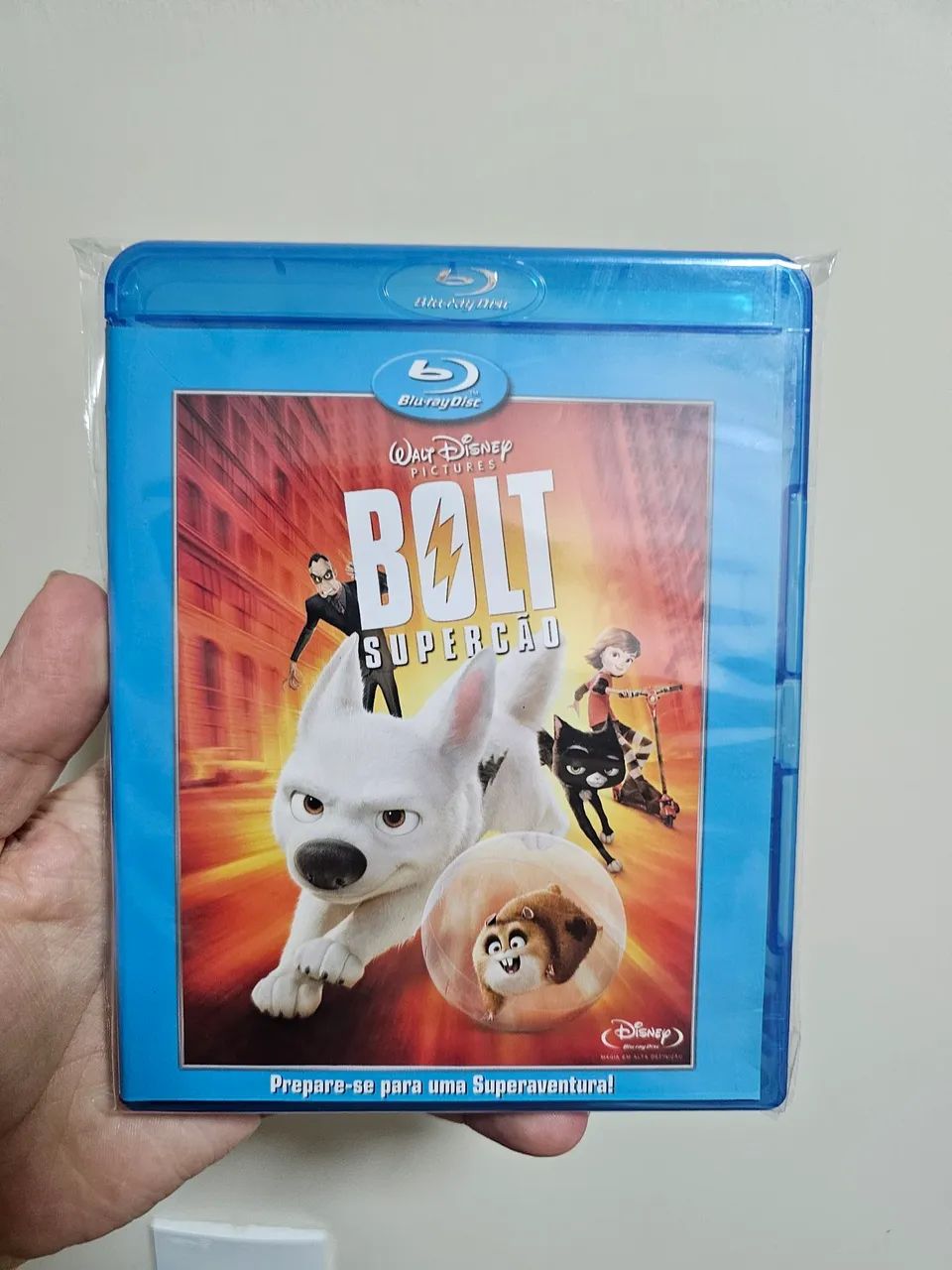 Bolt - Supercão (Blu-ray) Raro Disney