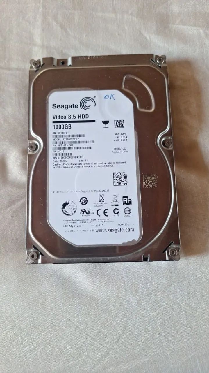 HD 1 TB Seagate