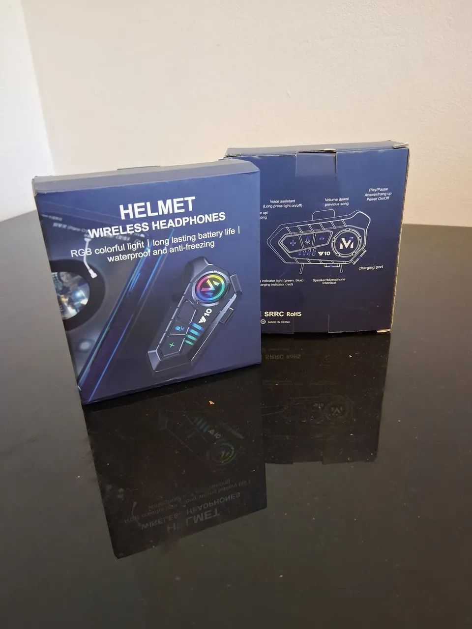Fone intercomunicador para capacete  - Foto 2