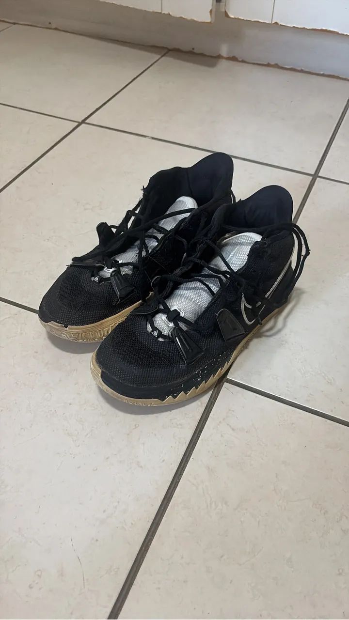 Tênis Nike Kyrie 7 TB 'Black White'