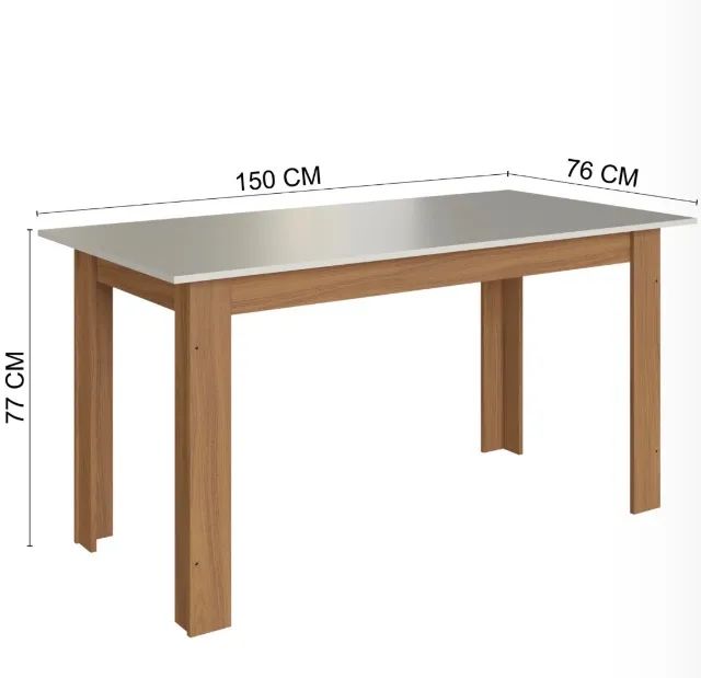Conjunto de Jantar Modena 6 Lugares - Foto 3