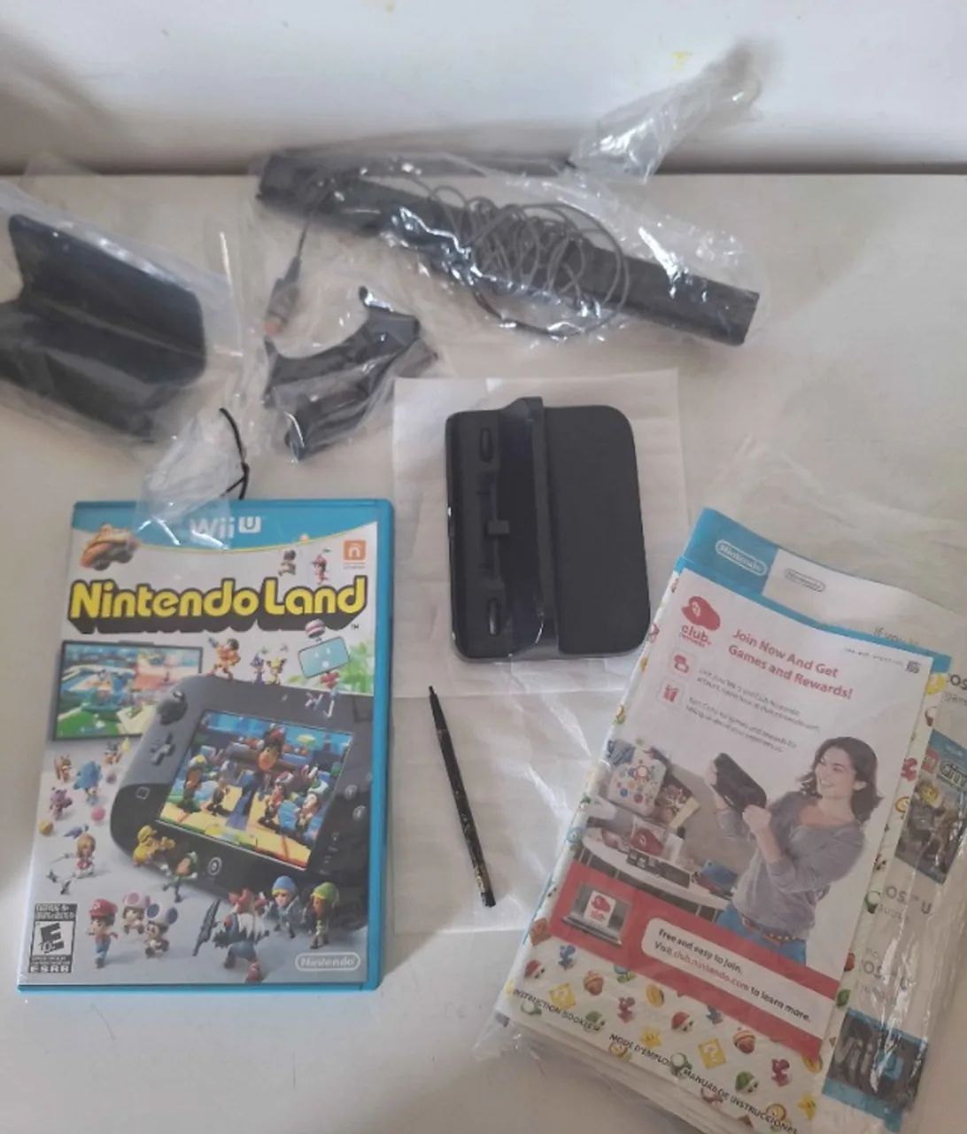 Kit Wii U Deluxe + 4 Jogos Físicos - Foto 5