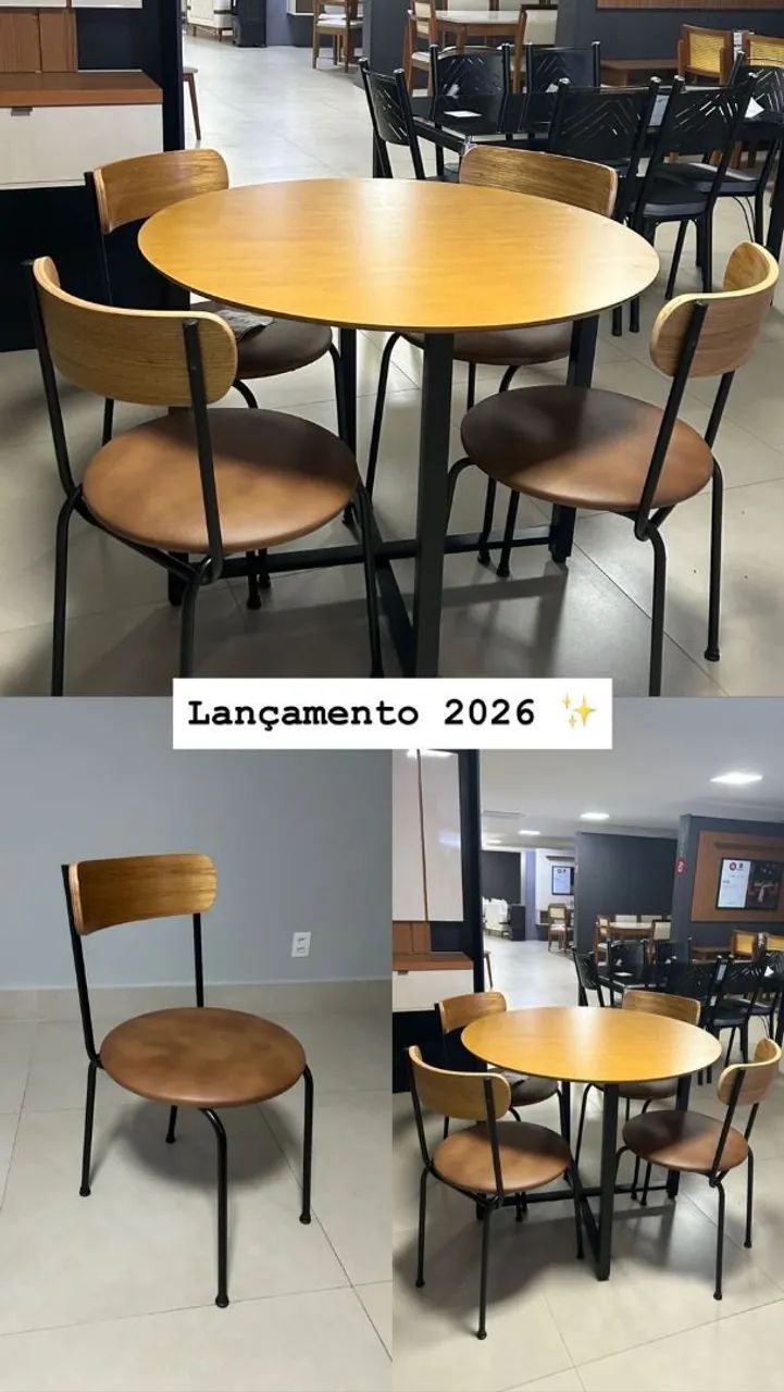 Mesa de jantar de 4 cadeiras  - Foto 3