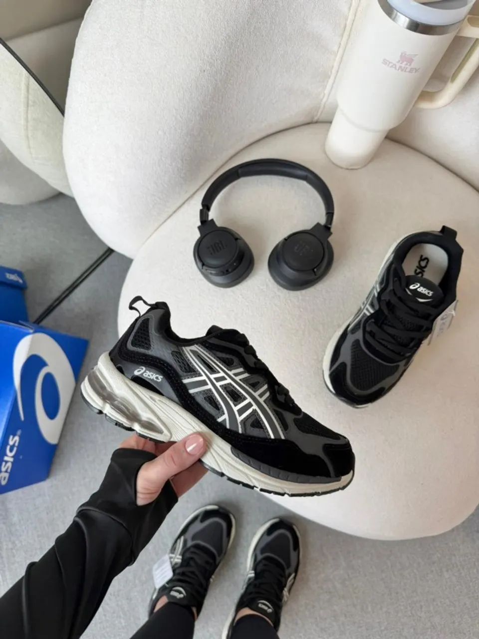 Tênis Asics Gel-NYC Premium Unissex Preto/Grafite/Off White