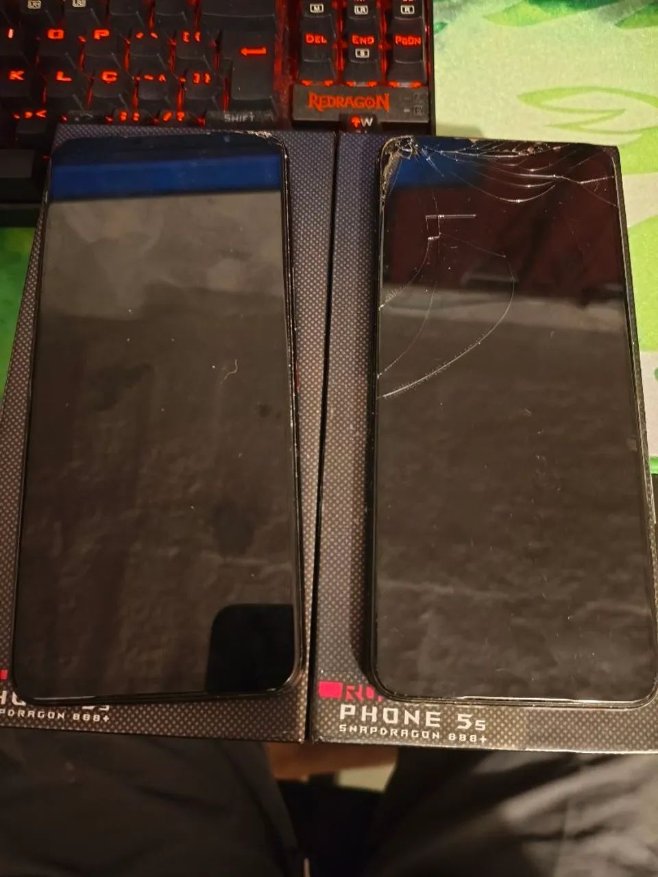 Dois rog phone 5S com defeito - Foto 2