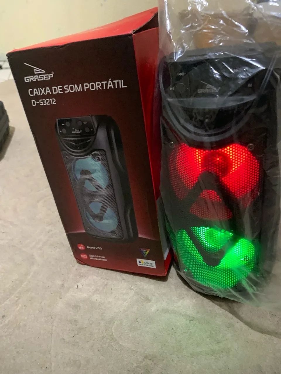 Caixa de som portátil- Bluetooth usb  - Foto 5