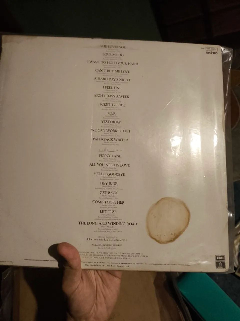 The beatles 20 greatest Hits - LP  - Foto 2