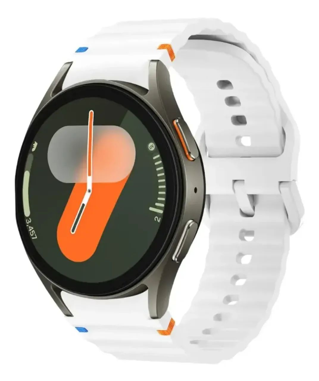 Pulseira De Silicone Para Galaxy Watch 7 40mm 44mm ORIGINAL - Foto 2