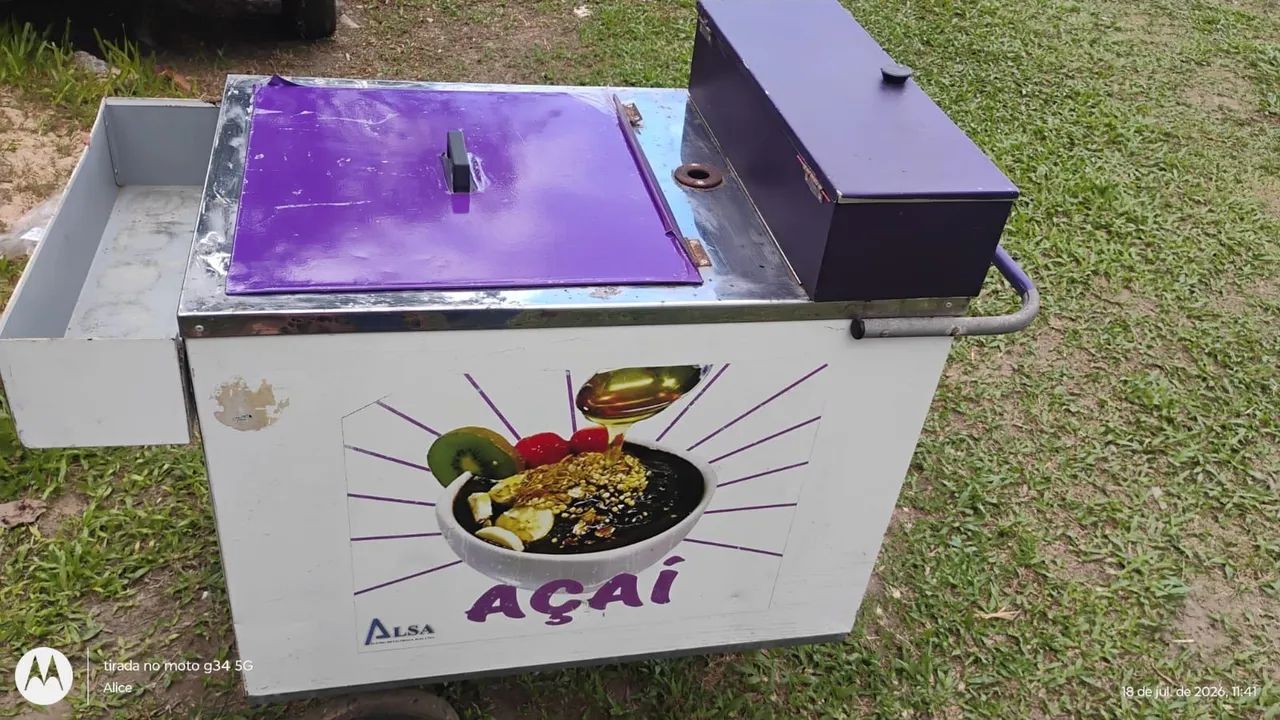 Vendo carrinho de açai