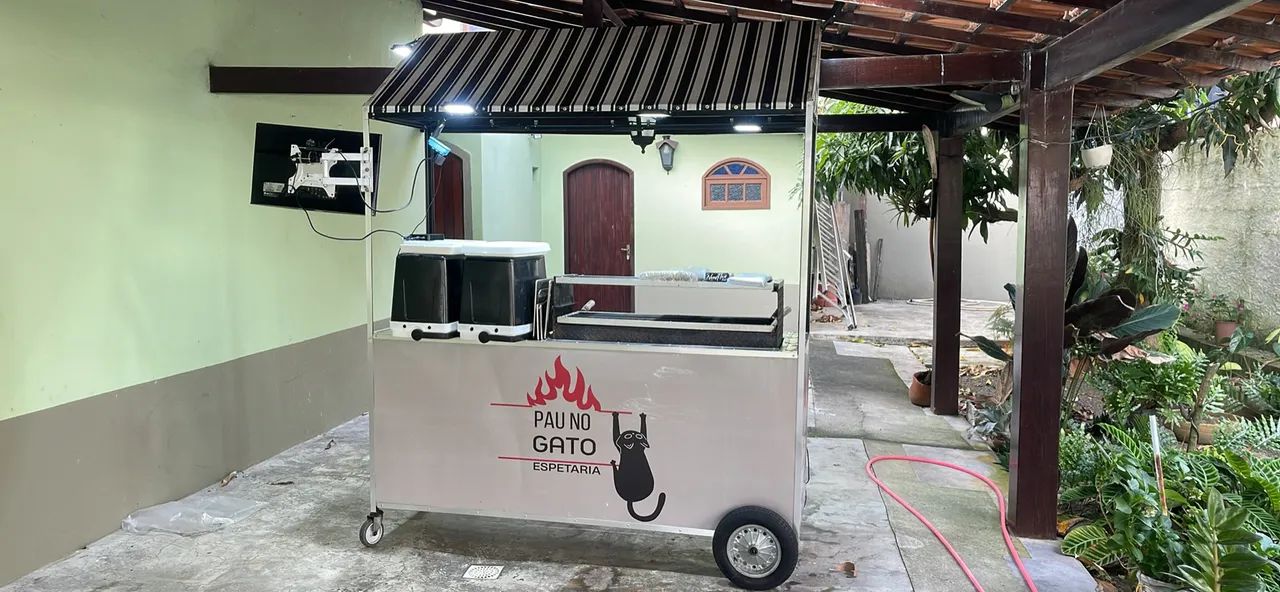 Carrocinha de Churrasco - profissional  - Foto 3