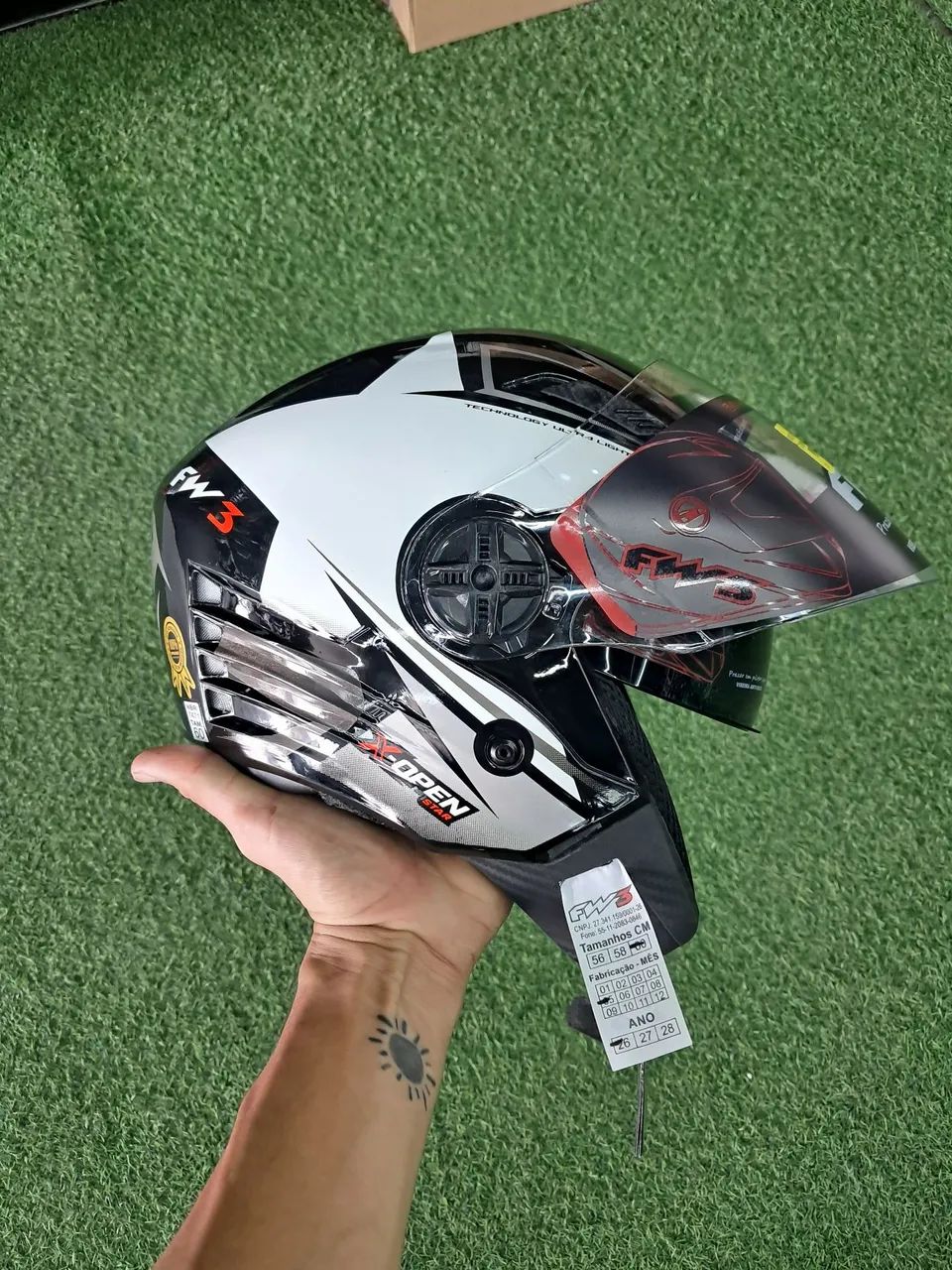 CAPACETE FW3 - Foto 2