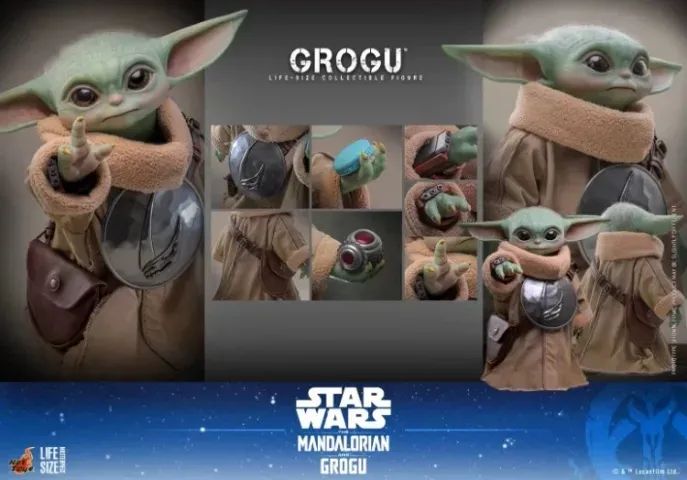 Hot Toys LMS016 Star Wars Grogu 1:1