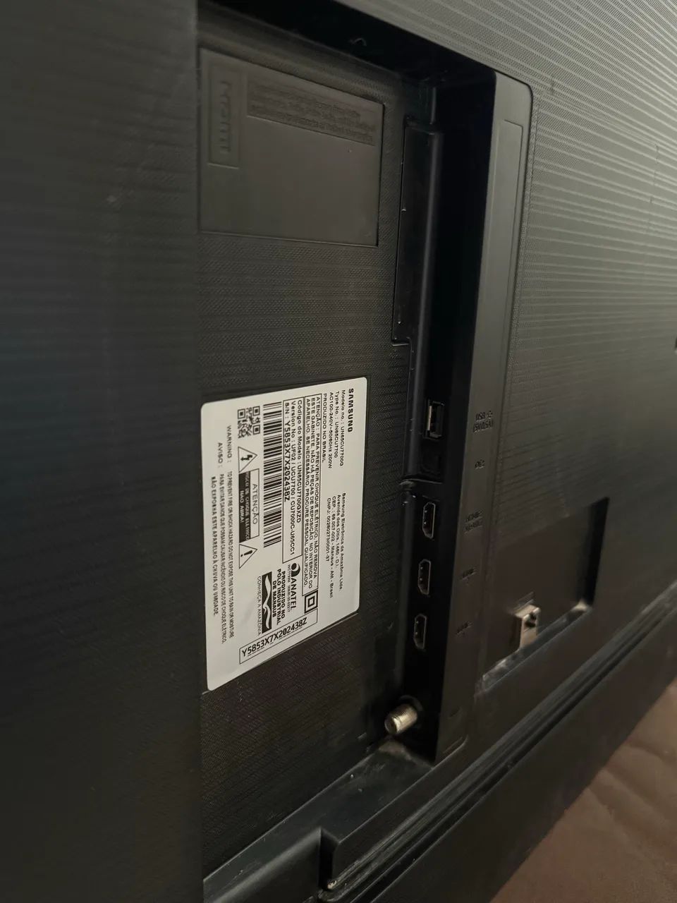 Smart TV 65 polegadas Samsung 4K UHD Crystal UHD - Foto 4