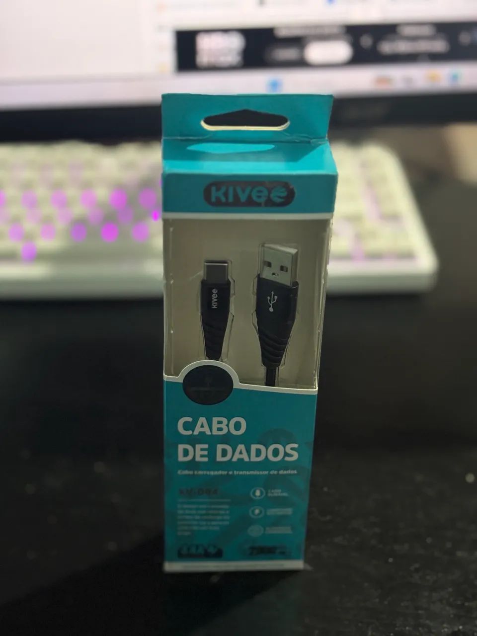Cabo de Carregador Usb-c Antiquebra 2 Metros Tipo C - Foto 4