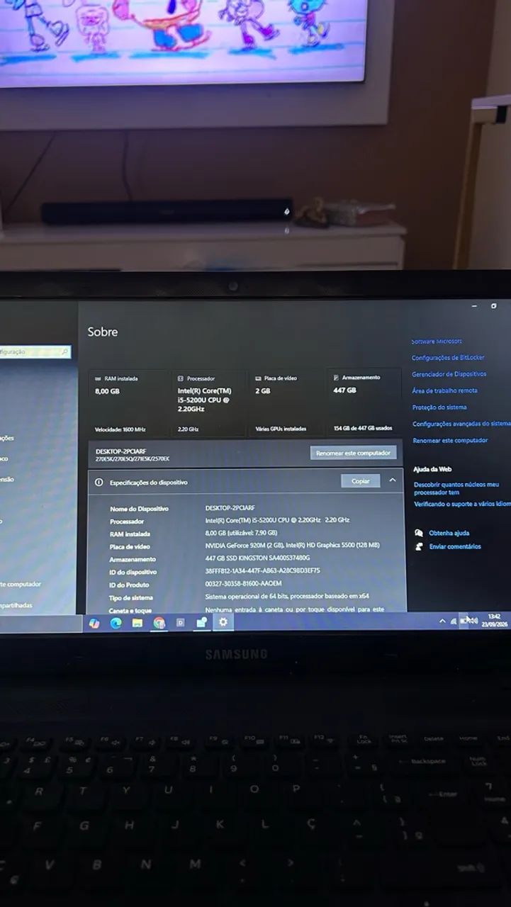 Notebook Samsung ativ book 2 - Foto 4
