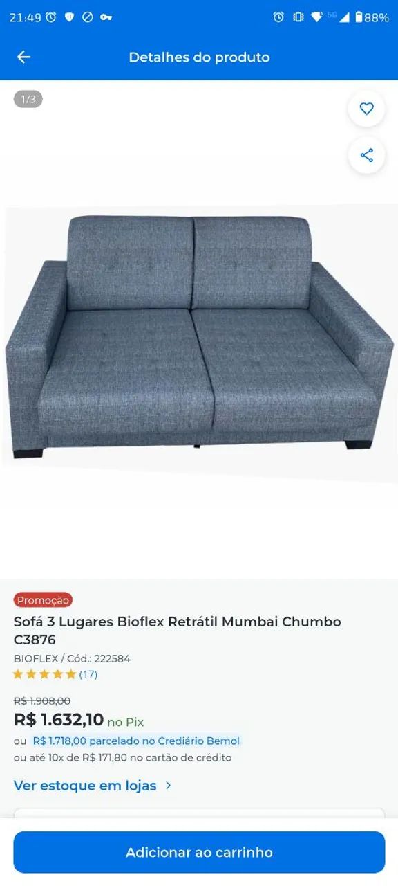 Sofá Retrátil - Foto 2