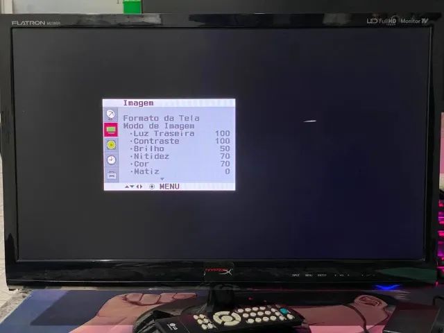 Monitor TV LG 23" Full HD M2390A HDMI - Com Controle