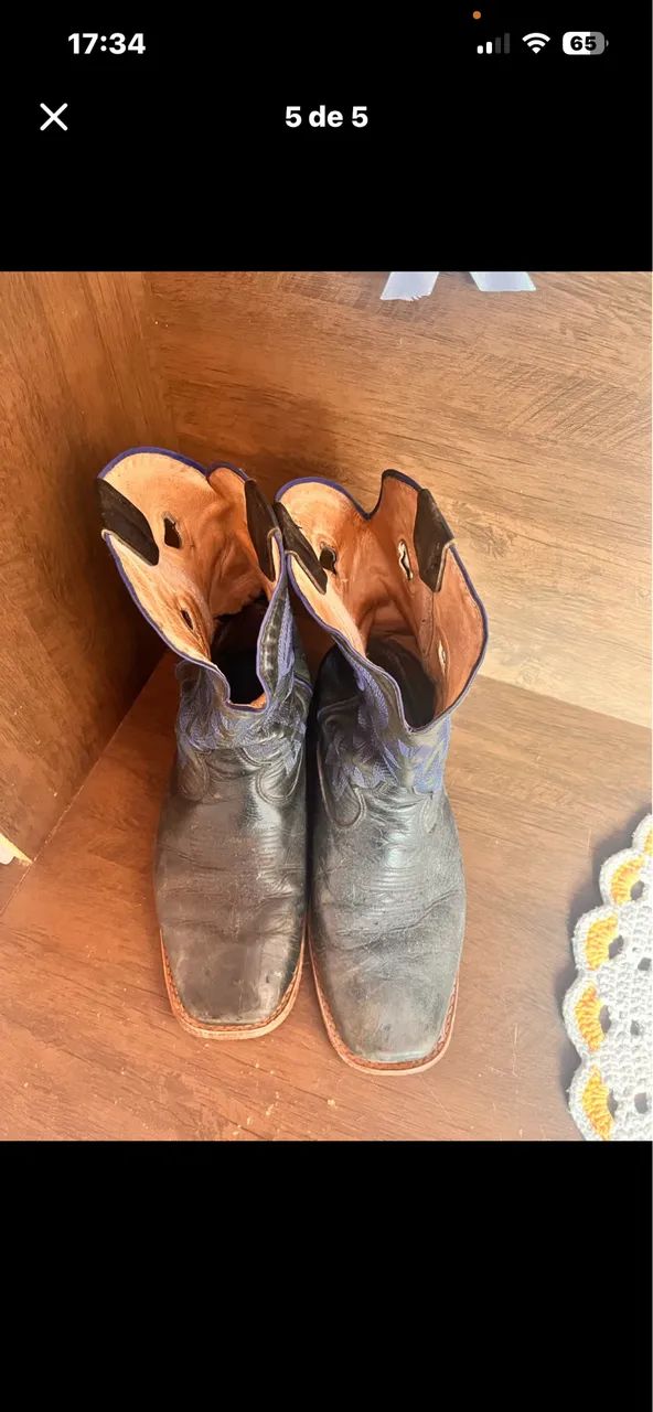 bota dgo solado em couro - Foto 2