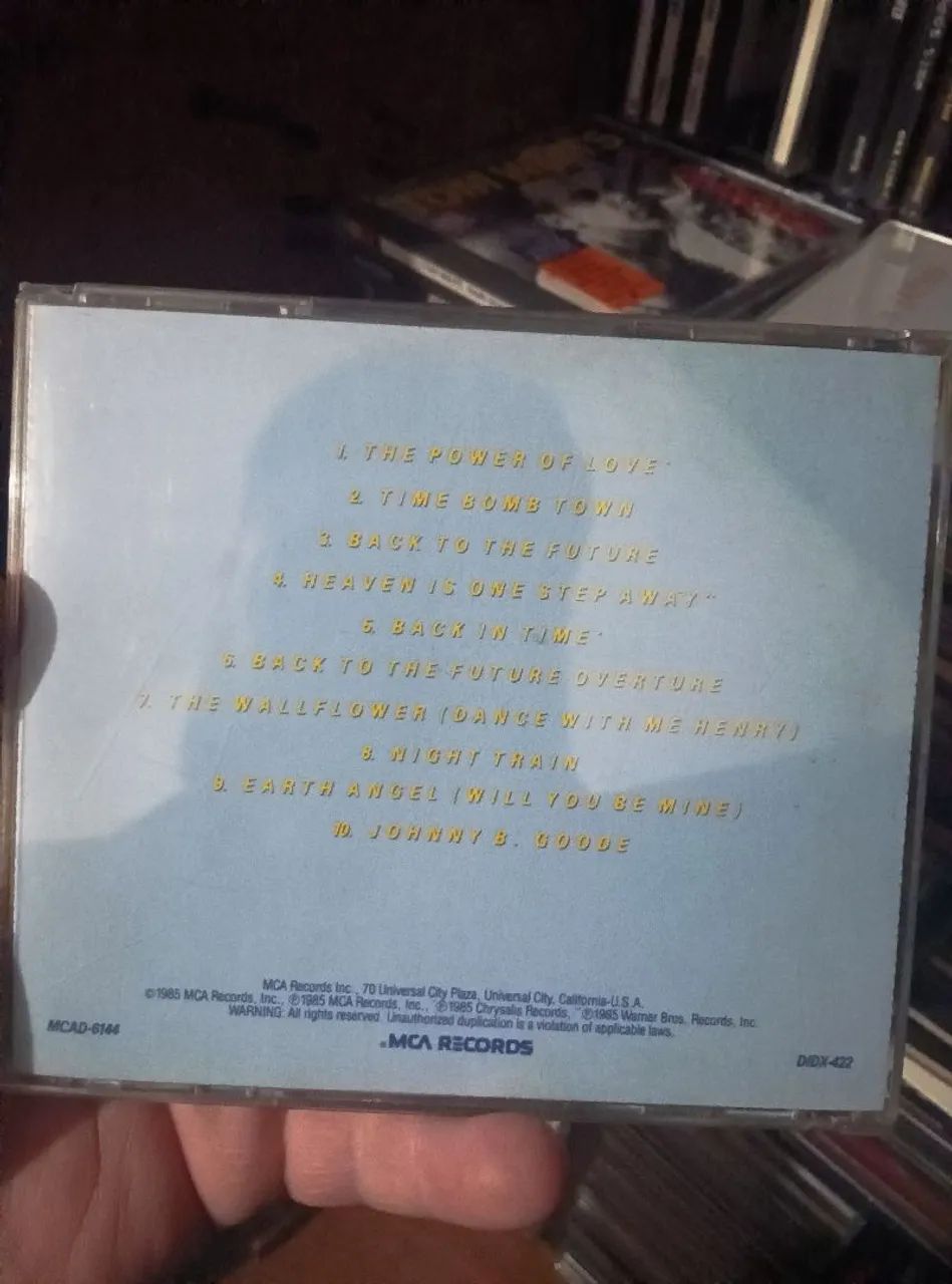 Cd back to future de volta para o futuro importado  - Foto 2