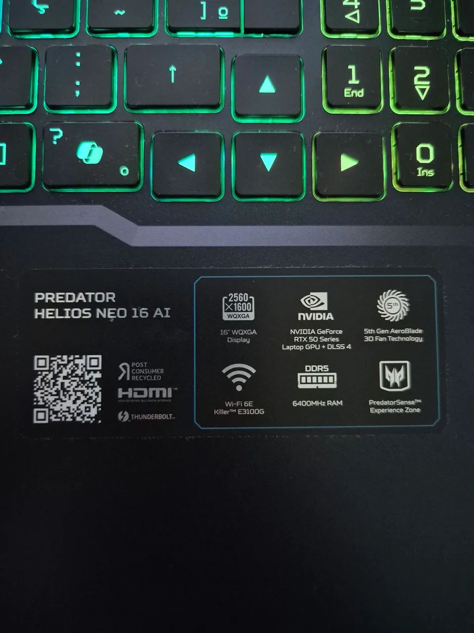 Notebook Gamer Predator Helios Neo 16AI - Foto 3