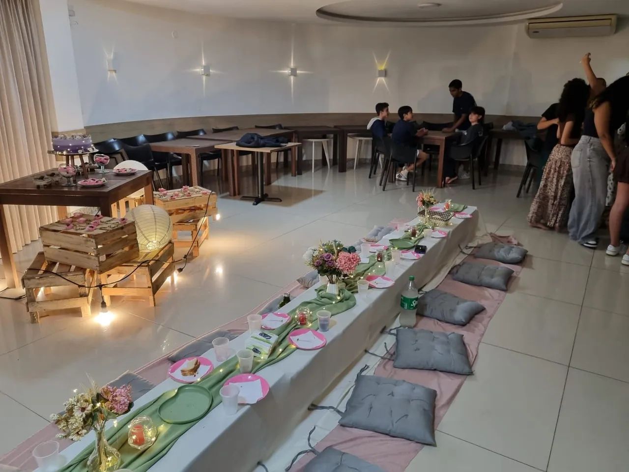 Almofadas futon cor cinza  - Foto 4