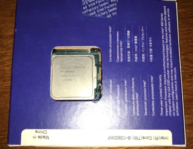 Processador intel I9 10900KF - Foto 3