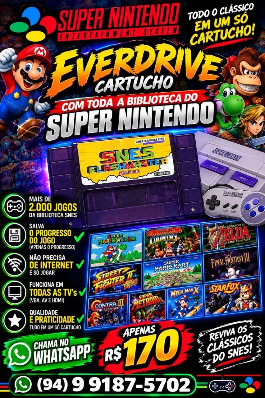 EVERDRIVE SUPER NINTENDO 