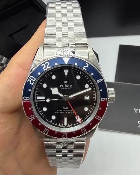 Relógio Estilo Black Bay GMT Pro Automático - Aço Inox Premium - Foto 3