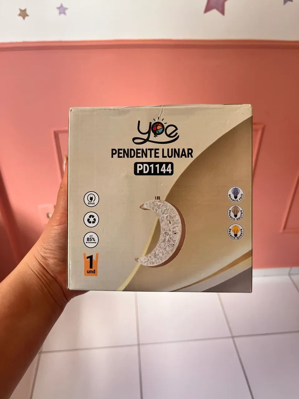 Luminária da lua nova  - Foto 2