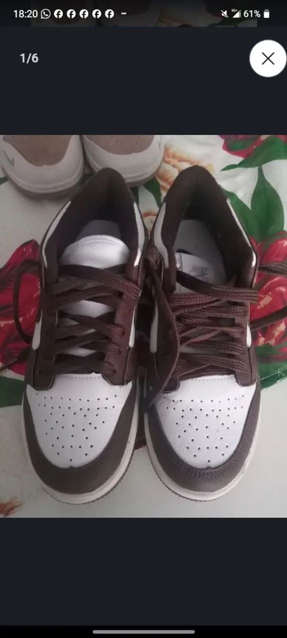2 pares de tênis n37 - Foto 2