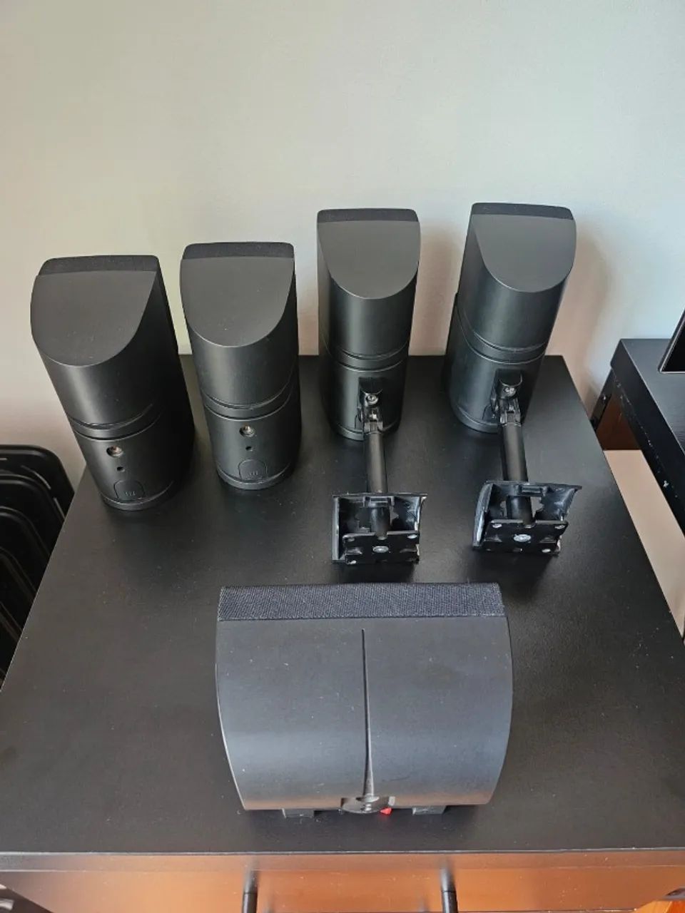 05 Caixas De Som Bose Acoustimass Double Cube e 2 Suportes Bose - Foto 5