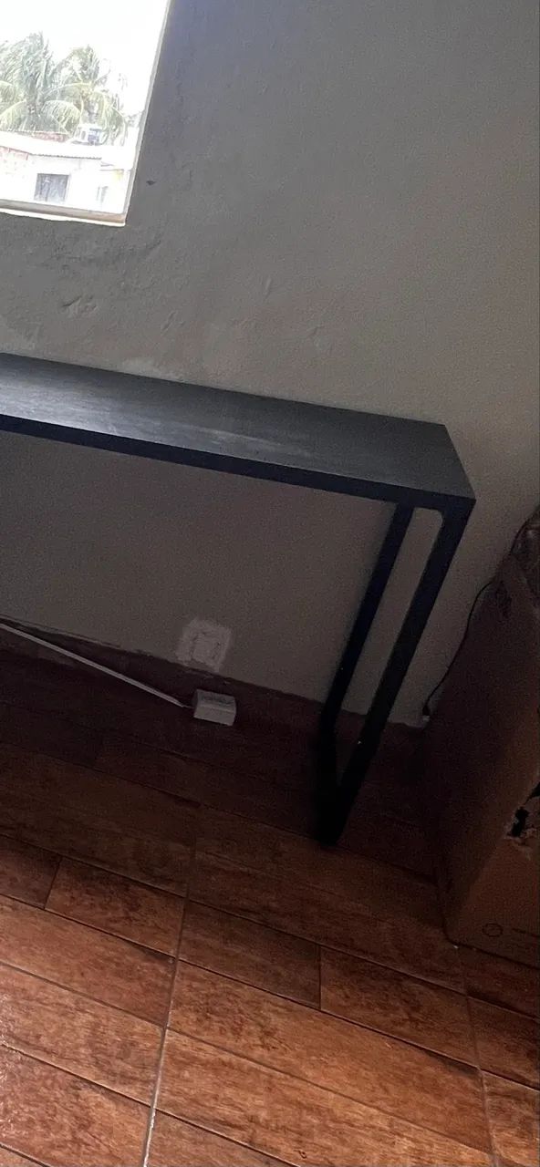 Mesa de escritório em L com cadeira - estilo industrial - Foto 2