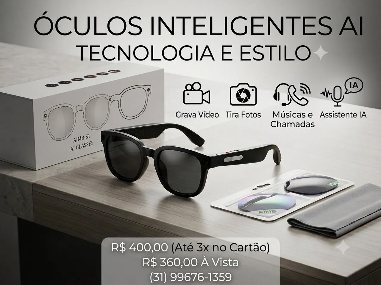 Smart glasses - Foto 3