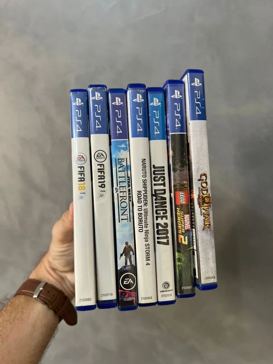 Lote de jogos ps4
