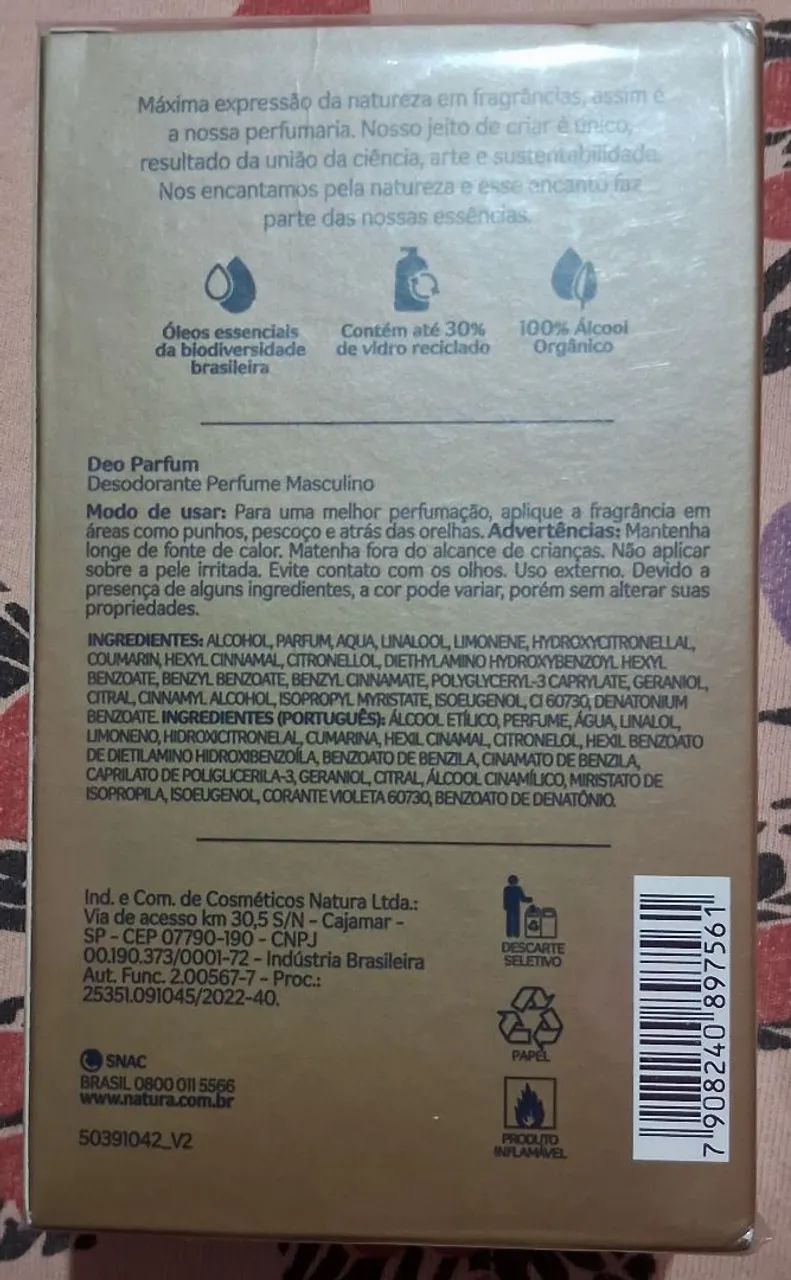 Perfume Essencial Oud Vanilla - Foto 2