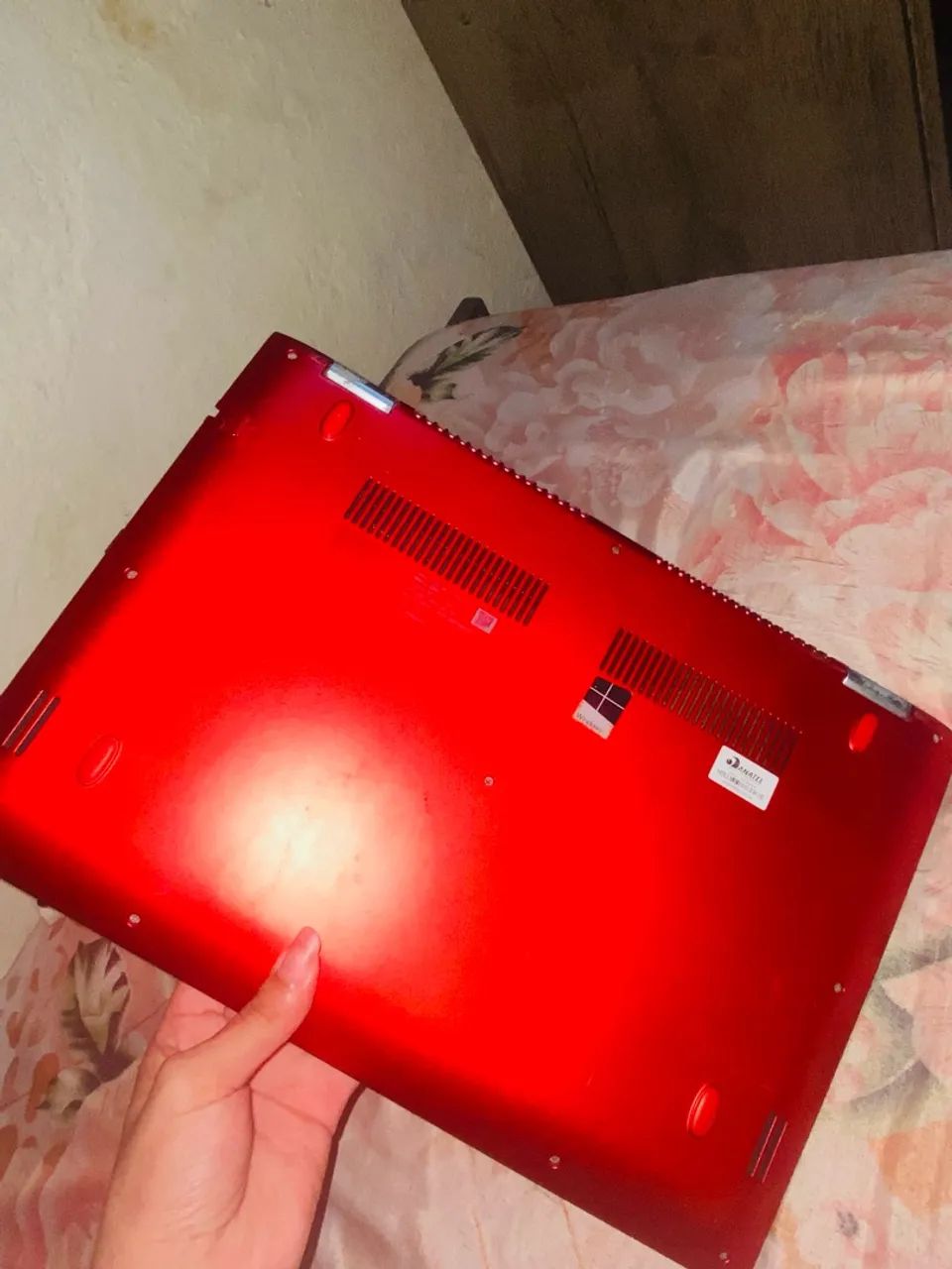 notebook lenovo vermelho  - Foto 3