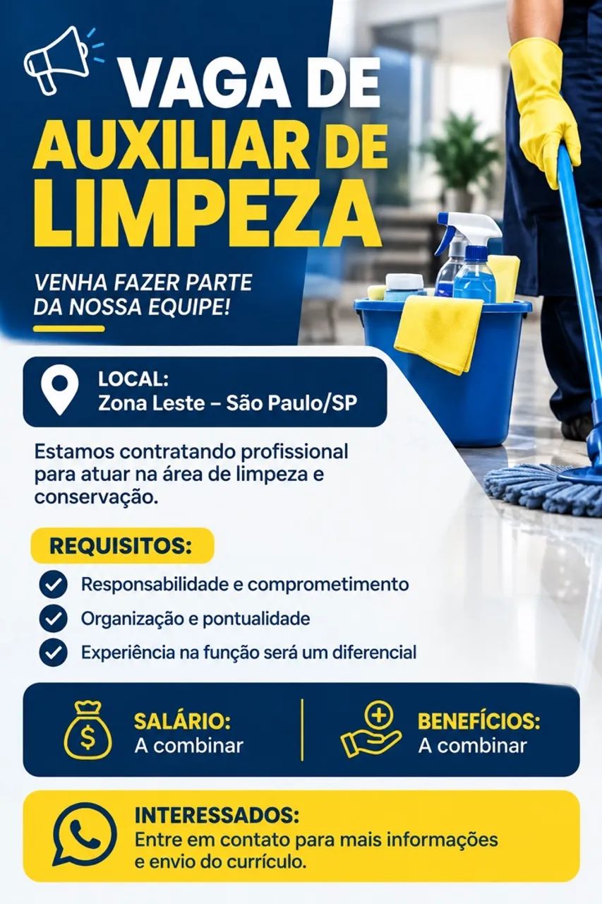 VAGA LIMPEZA