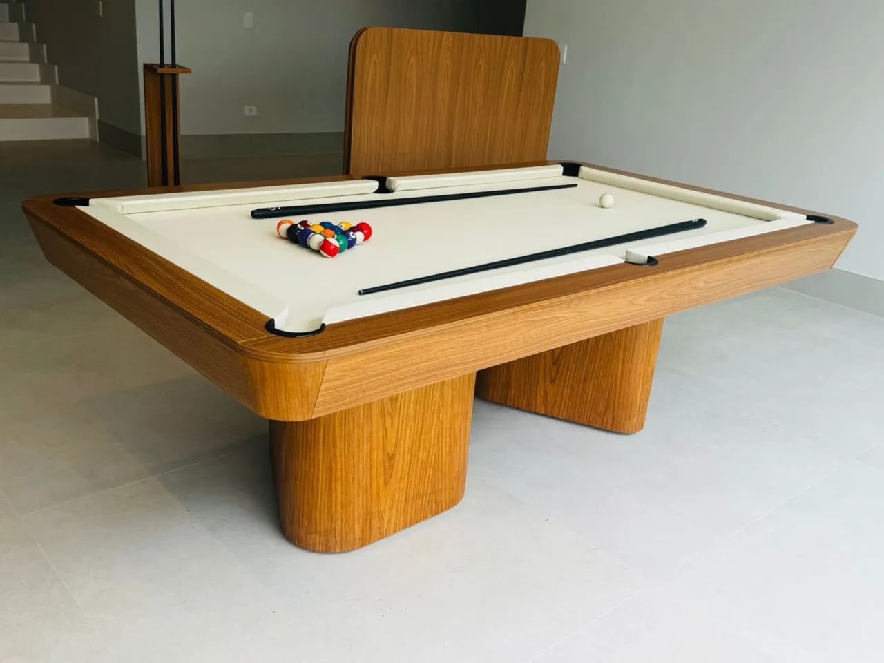 Sinuca + Jantar + Ping Pong Mesa 3 em 1 - Foto 2