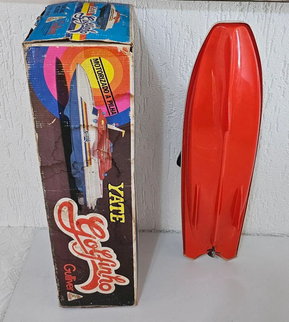 brinquedo colecionável yate golfinho  gulliver  anos 80  - Foto 5