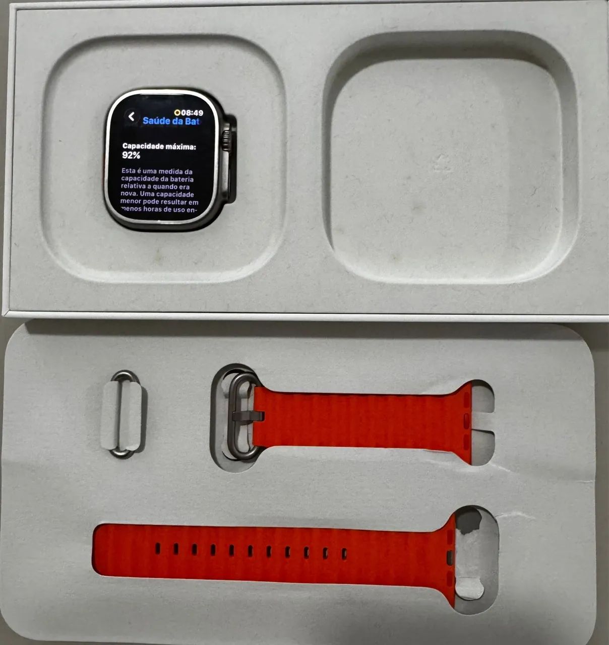 Apple Watch Ultra 2 pouquíssimo usado - Foto 3