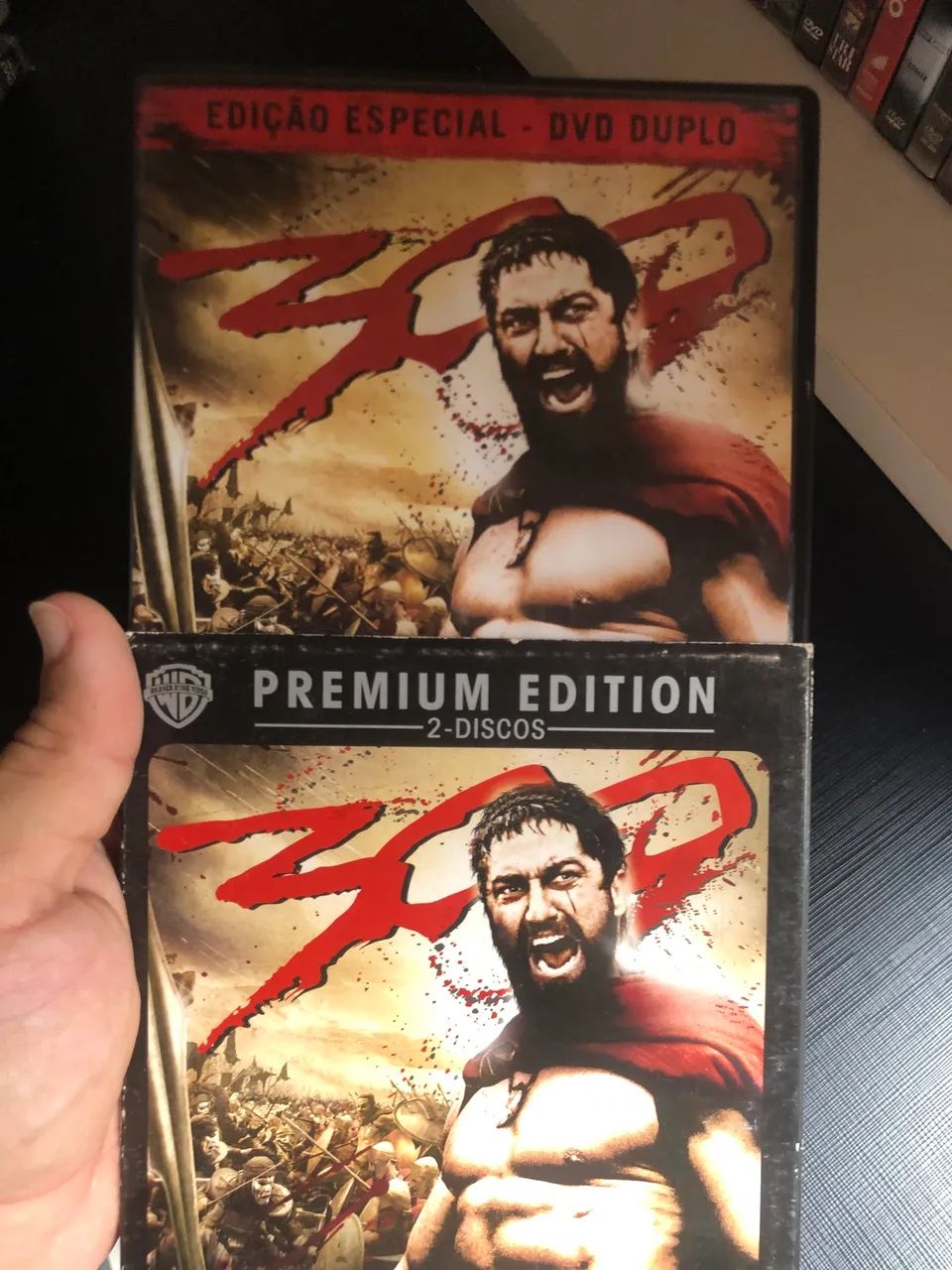 DVD 300 edição dupla com luva